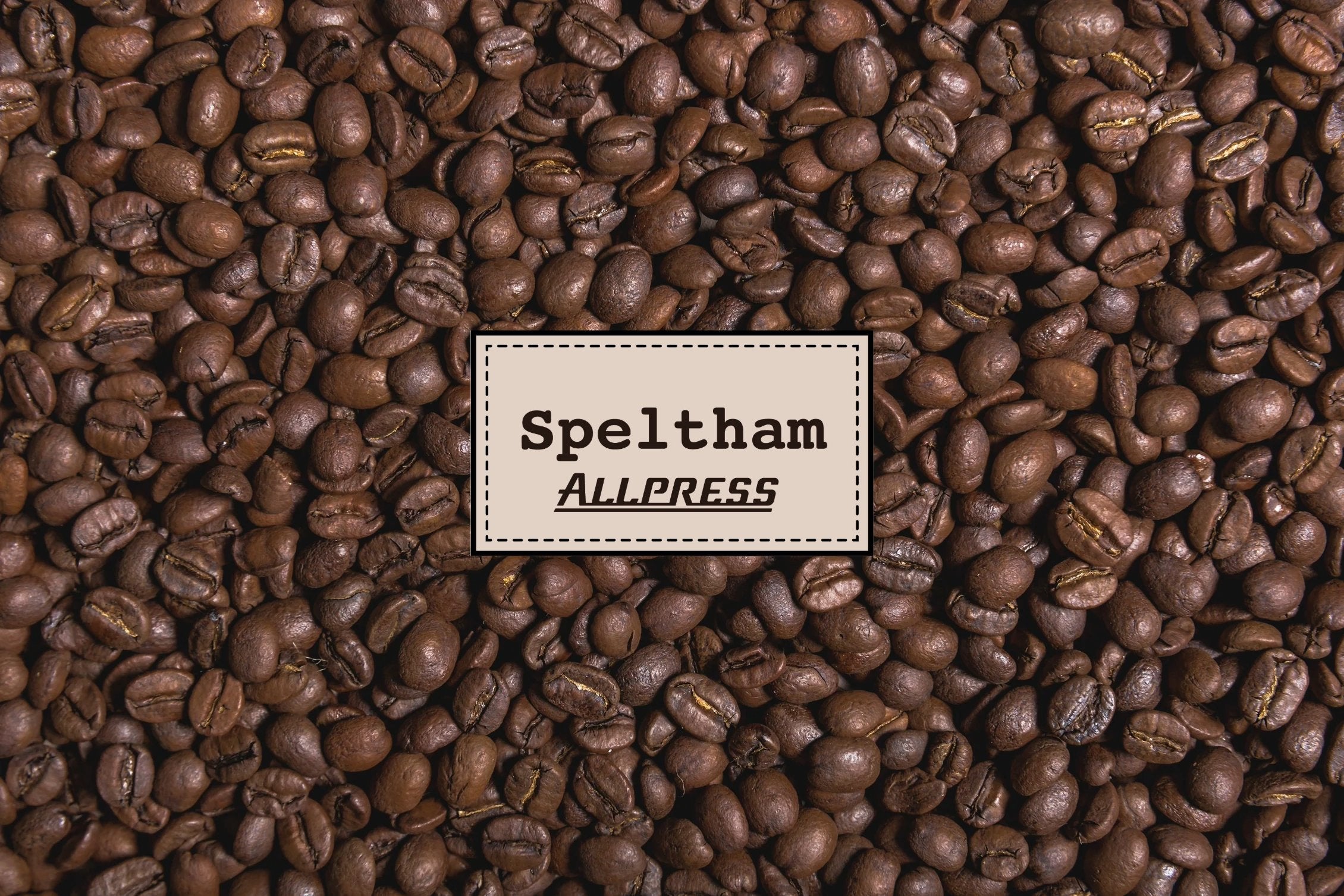 Speltham X Allpress Espresso